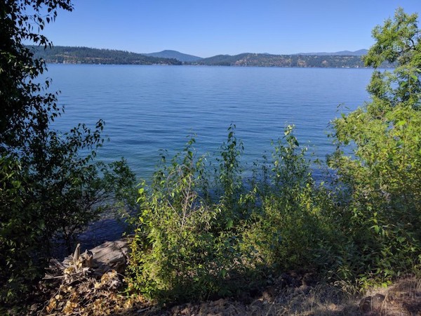 lake couer d alene sunny blue couer d alene lake