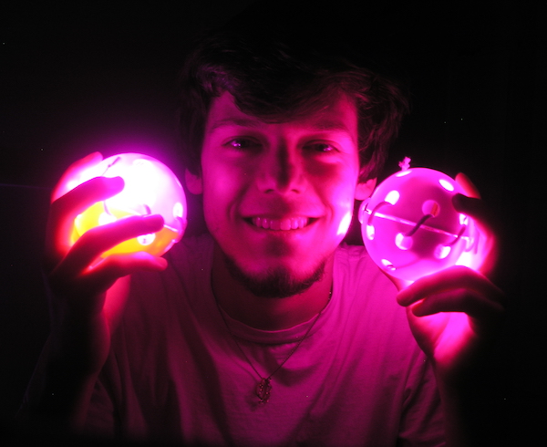 Randy with glorbs randy holding glorbs